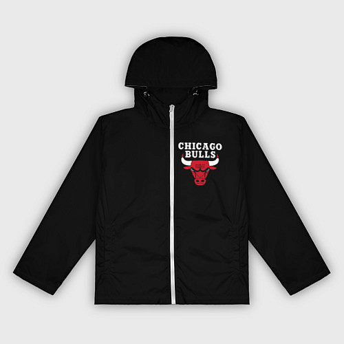 Женская ветровка CHICAGO BULLS / 3D-Белый – фото 1