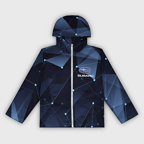 Женская ветровка SUBARU / 3D-Белый – фото 1