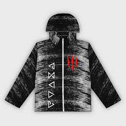 Ветровка с капюшоном женская THE WITCHER, цвет: 3D-белый