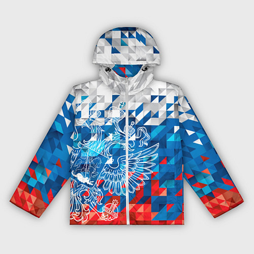 Женская ветровка Россия / 3D-Белый – фото 1