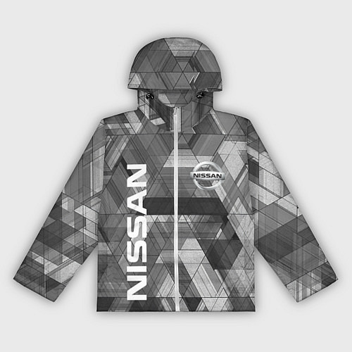 Женская ветровка NISSAN / 3D-Белый – фото 1