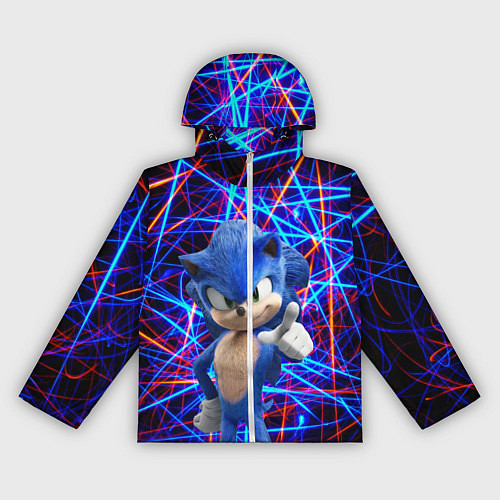 Женская ветровка Sonic / 3D-Белый – фото 1