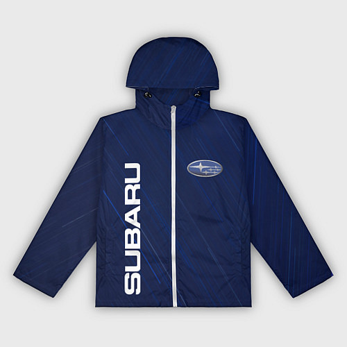 Женская ветровка SUBARU / 3D-Белый – фото 1