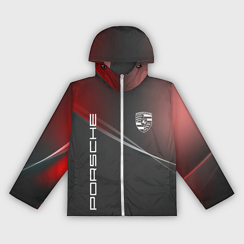 Женская ветровка PORSCHE / 3D-Белый – фото 1