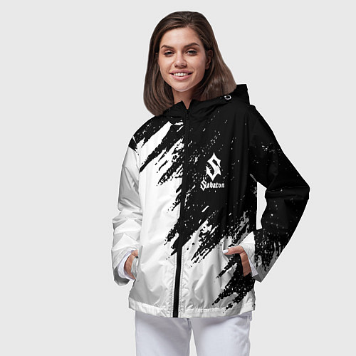 Женская ветровка Sabaton / 3D-Черный – фото 3