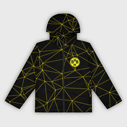 Ветровка с капюшоном женская BORUSSIA, цвет: 3D-черный