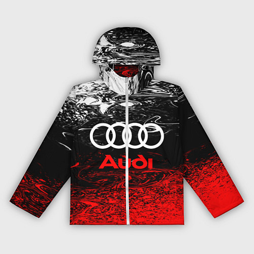 Женская ветровка AUDI / 3D-Белый – фото 1