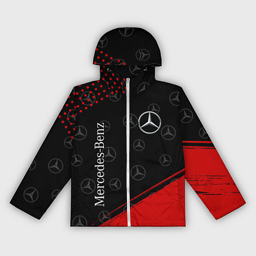 Женская ветровка MERCEDES МЕРСЕДЕС / 3D-Белый – фото 1