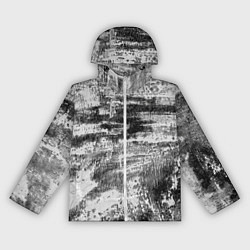 Ветровка с капюшоном женская Black only, цвет: 3D-белый