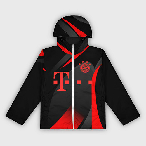 Женская ветровка FC Bayern Munchen / 3D-Белый – фото 1