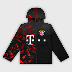 Ветровка с капюшоном женская FC Bayern Munchen Форма, цвет: 3D-черный