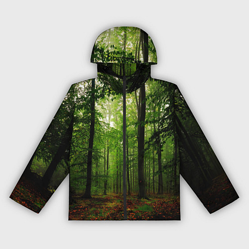 Женская ветровка Лес / 3D-Черный – фото 1