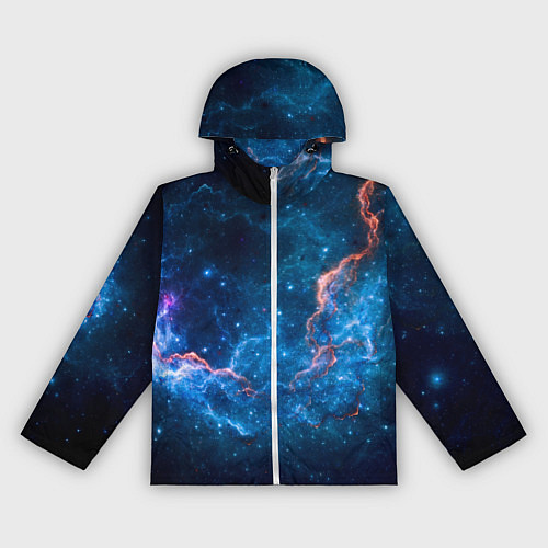 Женская ветровка Туманность / 3D-Белый – фото 1