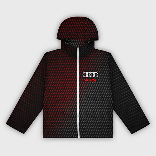Женская ветровка AUDI АУДИ / 3D-Белый – фото 1