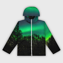 Женская ветровка Северное сияние