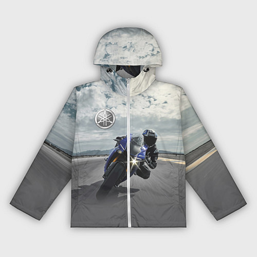 Женская ветровка Yamaha / 3D-Белый – фото 1