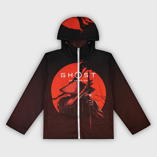 Женская ветровка Ghost of Tsushima / 3D-Белый – фото 1