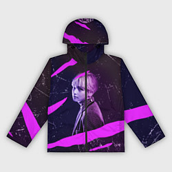 Ветровка с капюшоном женская BTS, цвет: 3D-черный
