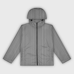 Ветровка с капюшоном женская Серый, цвет: 3D-черный