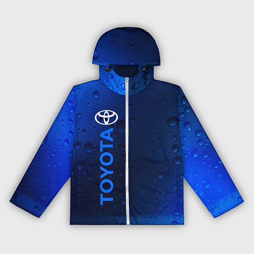 Женская ветровка TOYOTA ТОЙОТА / 3D-Белый – фото 1