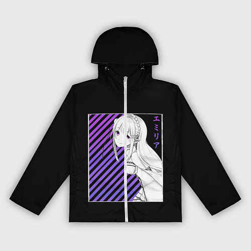 Женская ветровка Re:Zero / 3D-Белый – фото 1
