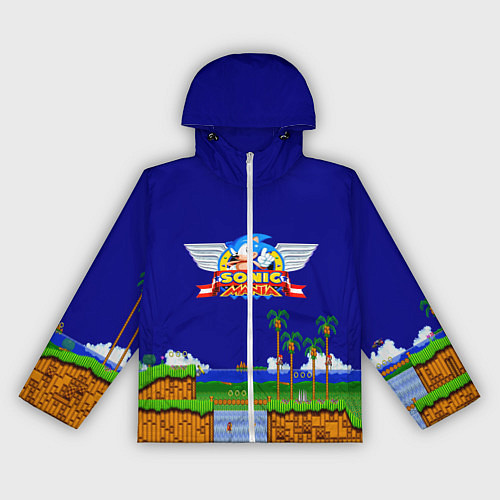 Женская ветровка Sonic / 3D-Белый – фото 1