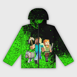 Женская ветровка Minecraft