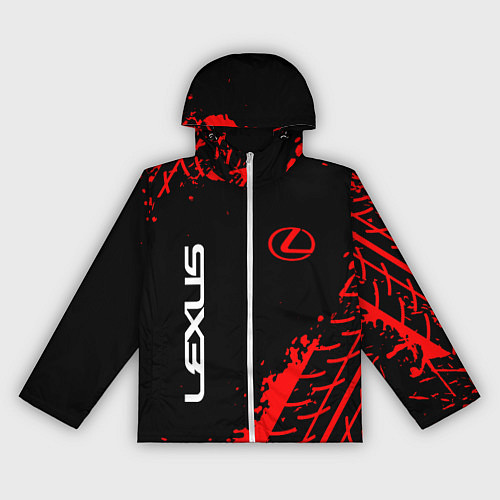 Женская ветровка LEXUS ЛЕКСУС / 3D-Белый – фото 1