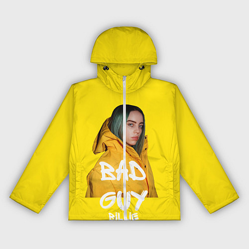 Женская ветровка Billie Eilish Билли Айлиш / 3D-Белый – фото 1