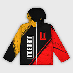 Ветровка с капюшоном женская LINDEMANN ЛИНДЕМАНН, цвет: 3D-белый