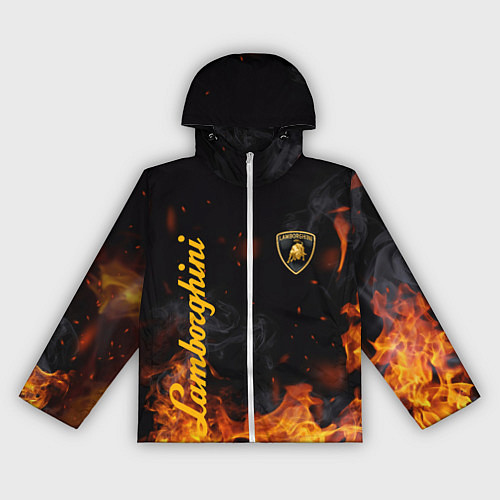 Женская ветровка LAMBORGHINI / 3D-Белый – фото 1