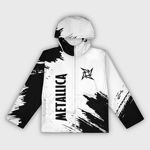 Женская ветровка METALLICA МЕТАЛЛИКА / 3D-Белый – фото 1