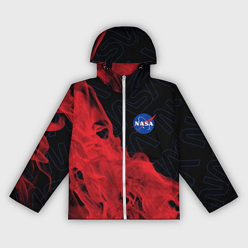 Женская ветровка NASA НАСА / 3D-Белый – фото 1