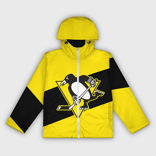 Женская ветровка Питтсбург Пингвинз / 3D-Белый – фото 1