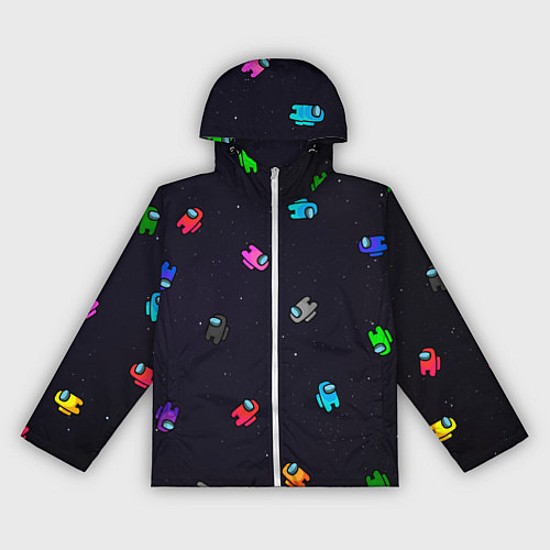 Женская ветровка Among Us / 3D-Белый – фото 1