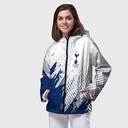 Ветровка с капюшоном женская Tottenham Hotspur, цвет: 3D-черный — фото 2