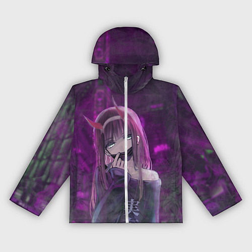 Женская ветровка Zero Two in mask / 3D-Белый – фото 1