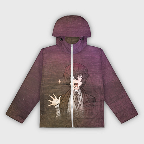 Женская ветровка Дазай Осаму / 3D-Белый – фото 1