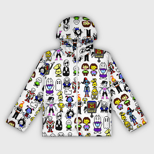 Женская ветровка UNDERTALE / 3D-Белый – фото 1