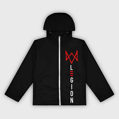 Женская ветровка Watch Dogs: Legion / 3D-Белый – фото 1