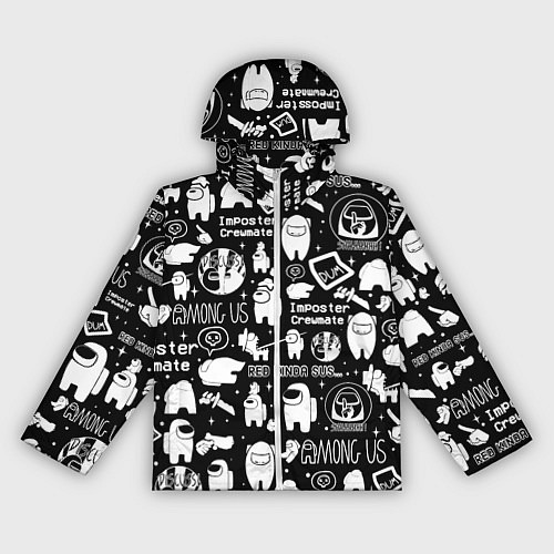 Женская ветровка AMONG US / 3D-Белый – фото 1