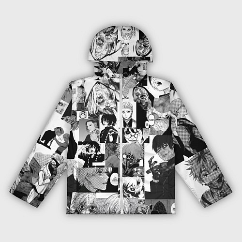 Женская ветровка Токийский гуль / 3D-Белый – фото 1