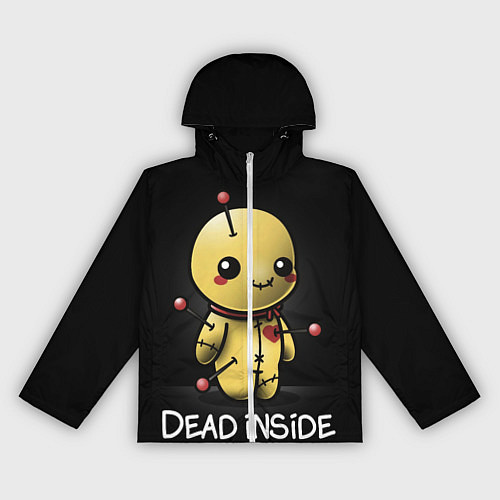 Женская ветровка DEAD INSIDE / 3D-Белый – фото 1