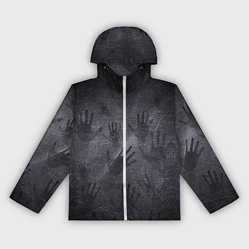 Женская ветровка ЛАДОНИ УШЕДШИХ / 3D-Белый – фото 1