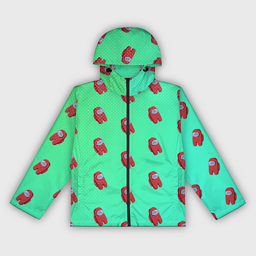 Женская ветровка Among us / 3D-Черный – фото 1