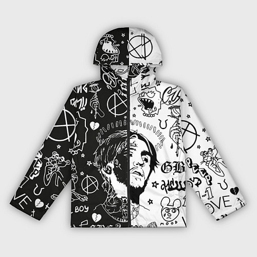 Женская ветровка LIL PEEP / 3D-Черный – фото 1