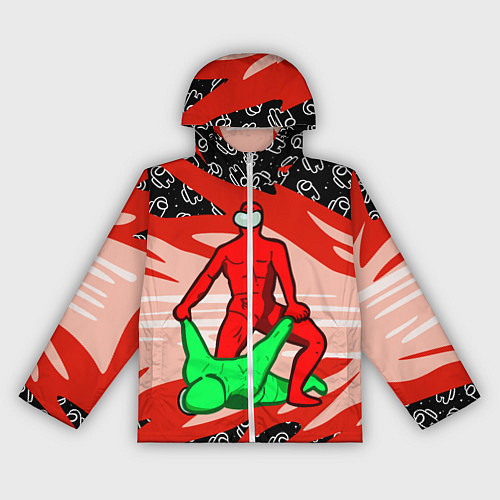 Женская ветровка MASTER AMONG US / 3D-Белый – фото 1