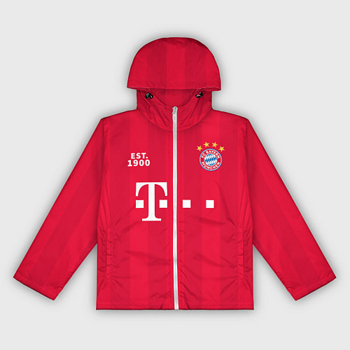 Женская ветровка BAYERN 2021 - ДОМАШНЯЯ / 3D-Белый – фото 1
