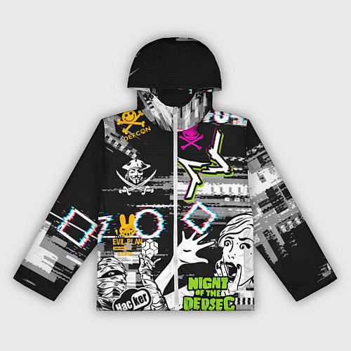 Женская ветровка Watch Dogs / 3D-Белый – фото 1