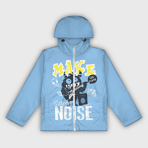 Женская ветровка Монстр рока / 3D-Белый – фото 1